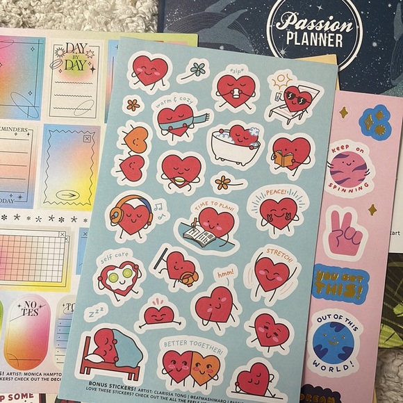 NWT Alpine Lake Passion Paper Life Coach Personal Planner 2023 Monday Start - Picture 16 of 16